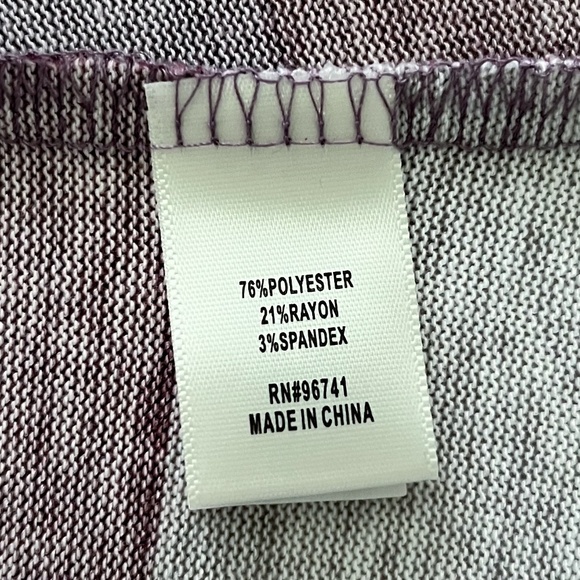 Truself Striped Button Detail Long Sleeve Shirt - Picture 4 of 5